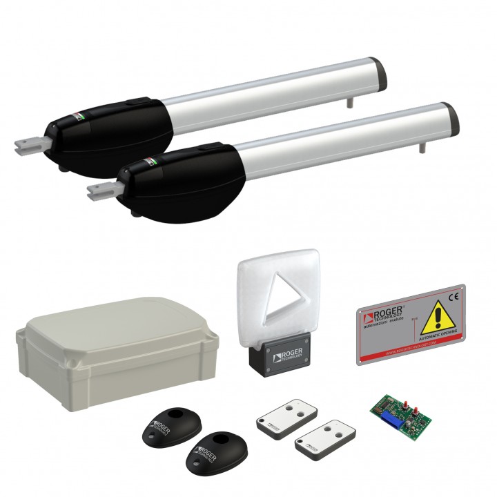 Комплект автоматики KIT BE20/212/HS Roger для розгорнутих воріт ширина до 4,4
