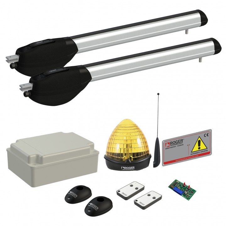 Комплект автоматики KIT R20/510 Roger для розгорнутих воріт ширина до 7 