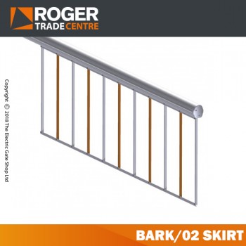 Шторка алюмінієва 2 м  для Bionik-4 Roger BARK/02 