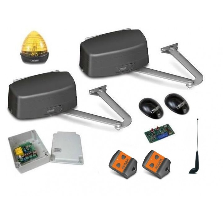 Комплект автоматики KIT R23/373 Roger для розгорнутих воріт ширина до 7